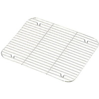 江部松商事 EBM/標準 角バット用網 クロームメッキ 5号用 216×157 FC975LS-6562800