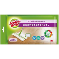 3M スコッチ・ブライト フロア用ウェットシート 24枚入 FCE615A-FW-WSM24