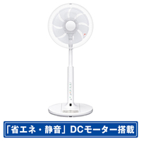 日立 DCモーター搭載リビング扇風機 うちわ風・らくらく扇 HEF-DL300G