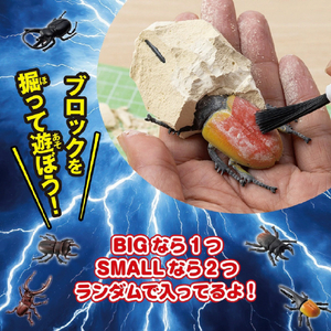 宝島社 最強昆虫王者決定! 掘って遊べる カブトムシ VS クワガタ リアルフィギュア 大乱闘コレクションBOOK ｶﾌﾞﾄﾑｼVSｸﾜｶﾞﾀﾀﾞｲﾗﾝﾄｳCﾌﾞﾂｸ-イメージ3