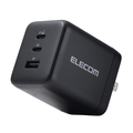 エレコム USB Power Delivery 100W AC充電器(C×2+A×1) ブラック MPA-AC104100BK