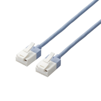 エレコム ツメ折れ防止スーパースリムLANケーブルCat6A準拠 3m ブルー LD-GPASST/BU30