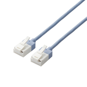 エレコム ツメ折れ防止スーパースリムLANケーブルCat6A準拠 3m ブルー LD-GPASST/BU30 エレコム ツメ折れ防止スーパースリムLANケーブルCat6A準拠 3m ブルー LD-GPASST/BU30