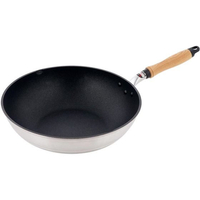 ＬＩＶ ＰＬＵＳ ベストコ 深型フライパン 30cm ガス火専用 シルバー FCE294W-MA-5505