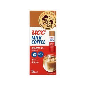 UCC ミルクコーヒー スティック 5本 FCJ632L-431488-イメージ1