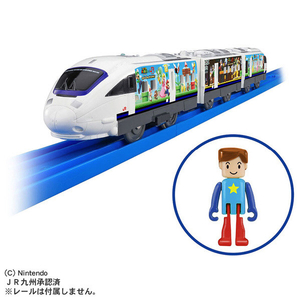 タカラトミー プラレール JR九州 スーパーマリオ トレイン 885系 Pﾚ-ﾙJRｷﾕｳｼﾕｳｽ-ﾊﾟ-ﾏﾘｵ885ｹｲ-イメージ1