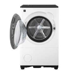 シャープ 8kgドラム洗濯機 ラスターホワイト ES-8XS1-WL-イメージ3