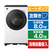 シャープ 8kgドラム洗濯機 ラスターホワイト ES-8XS1-WL-イメージ1