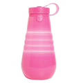 stojo 水筒 stojo 590ml 折りたたみ 半透明 Jelly JellyPink W1-BPK-JC