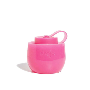 stojo 水筒 stojo 590ml 折りたたみ 半透明 Jelly JellyPink W1-BPK-JC-イメージ2