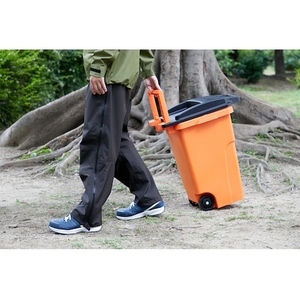 トラスコ中山 キャスターペール 45L 2輪 FC088HG-3926052-イメージ10