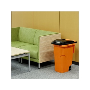 トラスコ中山 キャスターペール 45L 2輪 FC088HG-3926052-イメージ9