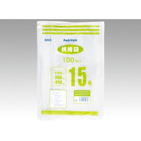パックスタイル ポリ規格袋 025 NO.15 100枚 FC959SG-00434968