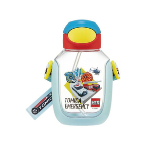 スケーター ワンプッシュストローボトル 530mL トミカ FC182RW-PDSH6DX-イメージ1