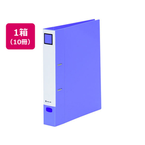 キングジム Dリングファイル脱・着 A4タテ とじ厚35 青 10冊 1箱(10冊) F861222-697ｱｵ-イメージ1