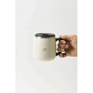 BRUNO 蓋つきステンレスマグ Short(0．32L) アイボリー BHK262-IV-イメージ6