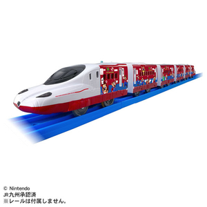 タカラトミー JR九州 スーパーマリオ トレイン 西九州新幹線かもめ Pﾚ-ﾙJRｷﾕｳｼﾕｳｽ-ﾊﾟ-ﾏﾘｵｶﾓﾒ-イメージ1