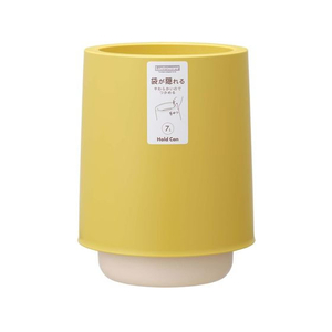 岩崎工業 ホールドカン ラウンド 7L イエロー FCJ380K-L-1041-イメージ2