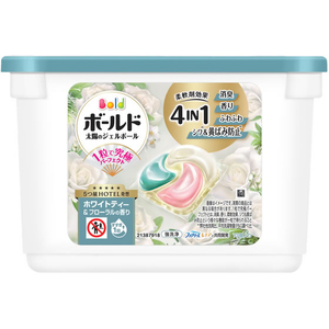 Ｐ＆Ｇ ボールド 太陽のジェルボール 4in1 ホワイトティー&フローラルの香り 13個入 FCJ993B-イメージ1