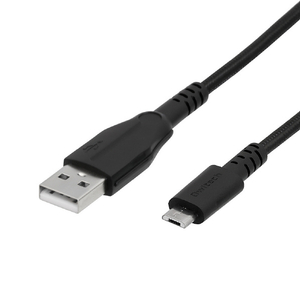 オウルテック microUSBケーブル(1m) ブラック OWL-CBAMA10-BK-イメージ1