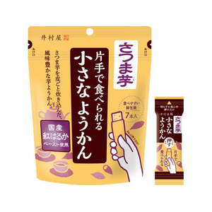 井村屋 片手で食べられる小さなようかん さつま芋 7本 FCK221B-イメージ1