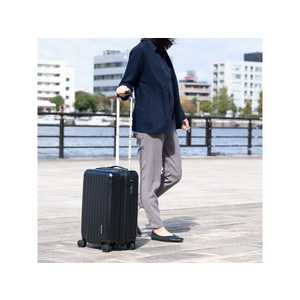 パール金属 キャプテンスタッグ スーツケース(TSAロックWF) S ブラック FC815RA-UV-93-イメージ3