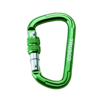 トラスコ中山 TRUSCO ネジロック付カラビナ 線径10.5 110 グリーン グリーン601102088 FC486FC-4507185