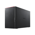 バッファロー 法人向け RAID1対応 外付けHDD 2ドライブ 40TB ブラック HD-WHA40U3/R1