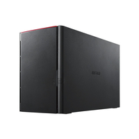 バッファロー 法人向け RAID1対応 外付けHDD 2ドライブ 40TB ブラック HD-WHA40U3/R1