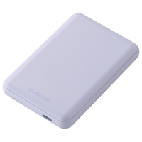 エレコム 超コンパクトモバイルバッテリー(5000mAh/3A/USB Type-C×1) パープル DE-C48-5000PU