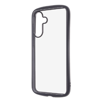 レイアウト Galaxy A36 5G用Like standard Puffull 耐衝撃 バンパー ハイブリッドケース ブラック RT-GA36CMD1/B