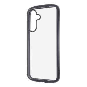 レイアウト Galaxy A36 5G用Like standard Puffull 耐衝撃 バンパー ハイブリッドケース ブラック RT-GA36CMD1/B-イメージ1