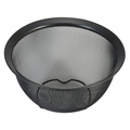 リバティーコーポレーション シリコーン加工 ボウル型ザル 15cm 足付 FCE296W-LD-447