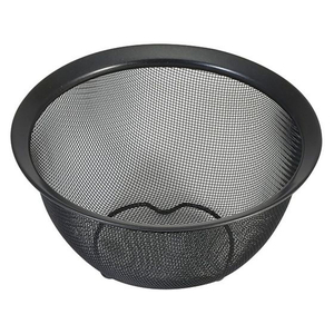 リバティーコーポレーション シリコーン加工 ボウル型ザル 15cm 足付 FCE296W-LD-447-イメージ1