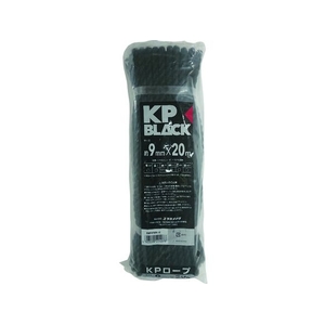 ユタカメイク ブラックKP作業用ロープ9mm×20m FC147GN-1950651-イメージ1