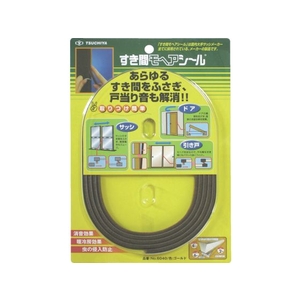 槌屋 すき間モヘヤシール ゴールド 6mm×4mm×2m FC886GC-3564096-イメージ1