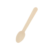 シモジマ 木製スプーン 140mm 未晒紙完封 100本 FC192NJ-004514128
