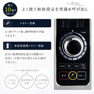 YUASA 業務用電子レンジ PRE-850HFH-イメージ8