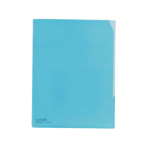 キングジム CLホルダー 734 A4タテ 青 10枚 F818408-734ｱｵ-イメージ1