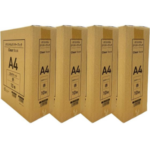 Forestway クリヤーブック エコノミー A4 20ポケット 赤 40冊 FC977NT-FRW-210422-イメージ4