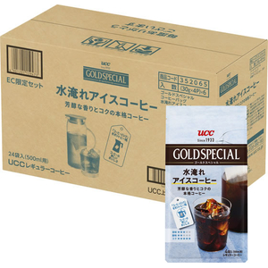 UCC ゴールドスペシャル コーヒーバッグ 水淹れアイスコーヒー 500mL用 4P×6パック FCJ635L-352065-イメージ2
