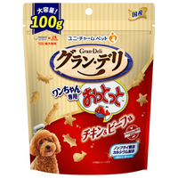 ユニチャームペットケア ワンちゃん専用おっとっと チキン&ビーフ味(100g) グラン・デリ ｵﾂﾄﾂﾄﾁｷﾝ&ﾋﾞ-ﾌｱｼﾞ100G