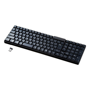サンワサプライ ワイヤレスキーボード ブラック SKB-WL34BK サンワサプライ ワイヤレスキーボード ブラック SKB-WL34BK