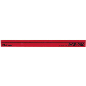 ミツヤ マグネットバー 200mm 赤 10本 FC12995-MGB-200-RD-イメージ2