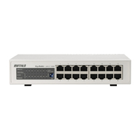 バッファロー LSW5-GT-16NSR Giga対応スイッチングハブ(16ポート