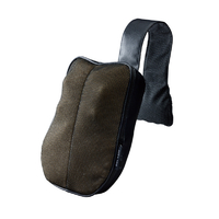 アテックス マッサージクッション 肩甲骨ケア ブラック AX-HC231BK