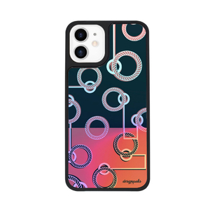 Dparks iPhone 12 mini用TWINKLE COVER Pink pattern DS19761I12-イメージ1