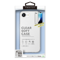 PGA iPhone 16e用ソフトケース クリア PG-25KTP01CL