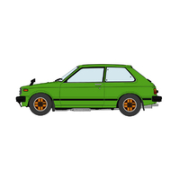 ハセガワ 20761ﾄﾖﾀｽﾀ-ﾚﾂﾄKP61SEﾁﾕｳｷ 1/24 トヨタ スターレット KP61 SE