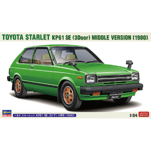 ハセガワ 1/24 トヨタ スターレット KP61 SE (3ドア)中期型(1980) 20761トヨタスタ-レツトKP61SEチユウキ ハセガワ 1/24 トヨタ スターレット KP61 SE (3ドア)中期型(1980) 20761トヨタスタ-レツトKP61SEチユウキ